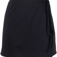 Юбка мини с завязками