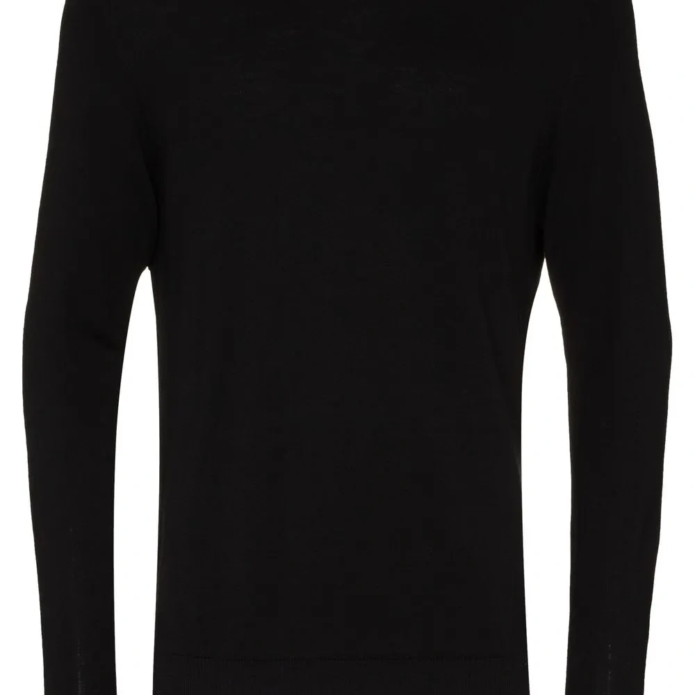 джемпер с круглым вырезом