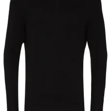 джемпер с круглым вырезом