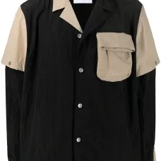 Куртка-рубашка со съемными рукавами