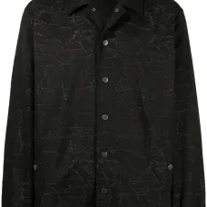 Рубашка на пуговицах с узором