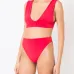 Бикини Vermelho с завышенной талией