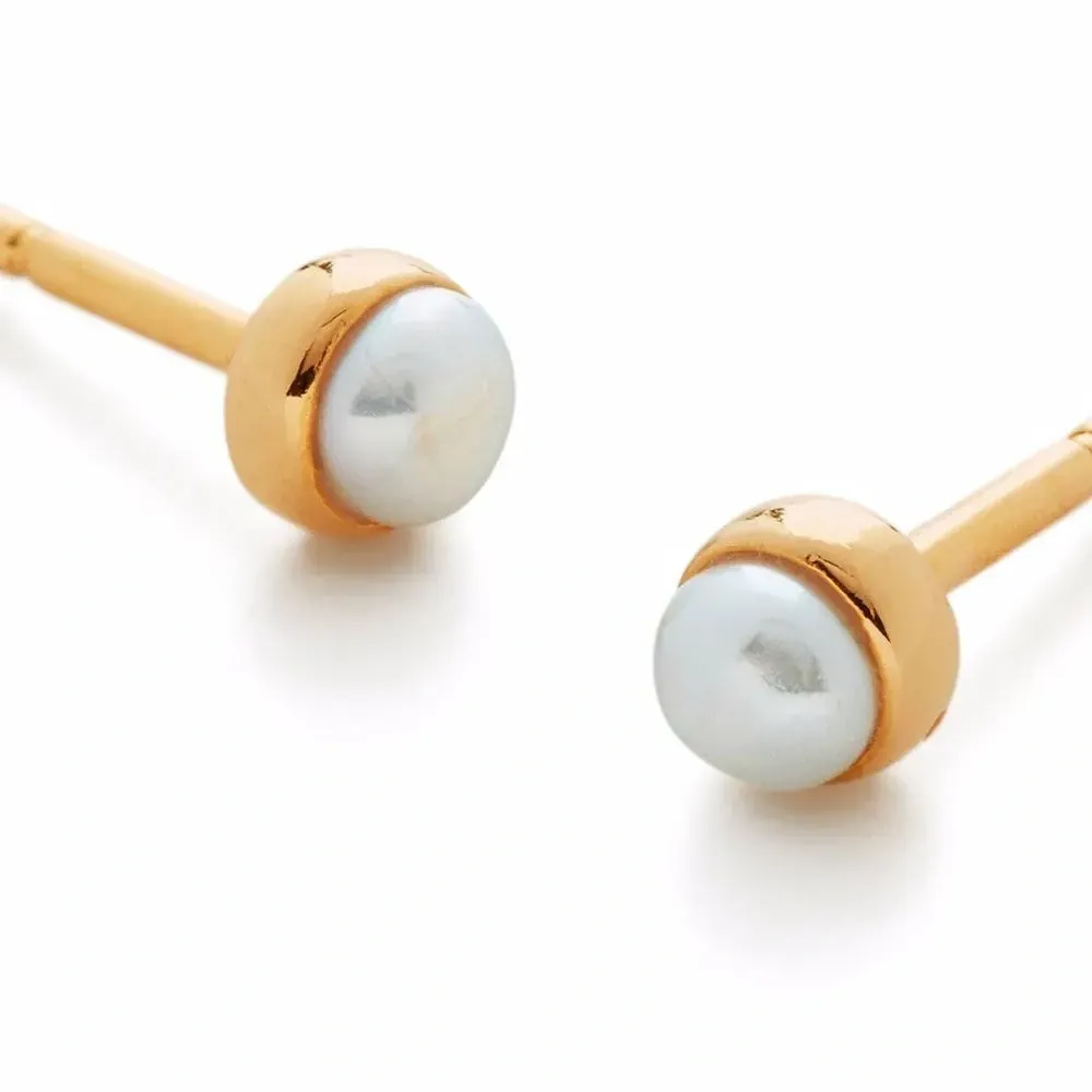 Серьги-гвоздики Mini-Pearl