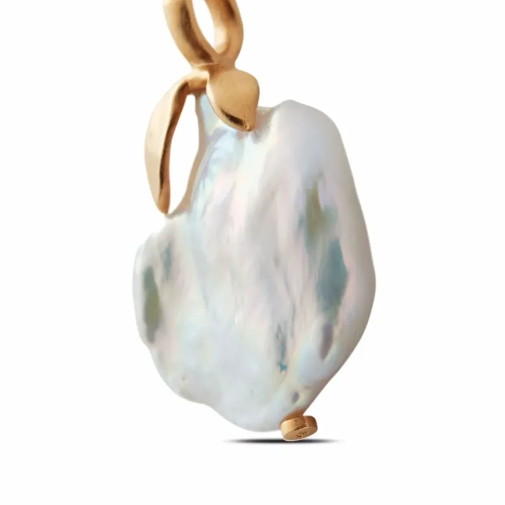 Подвеска с жемчугом Keshi