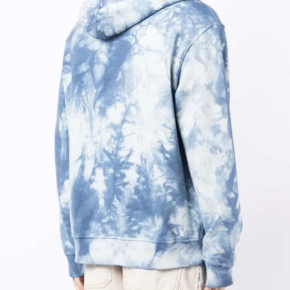 Худи с принтом тай-дай