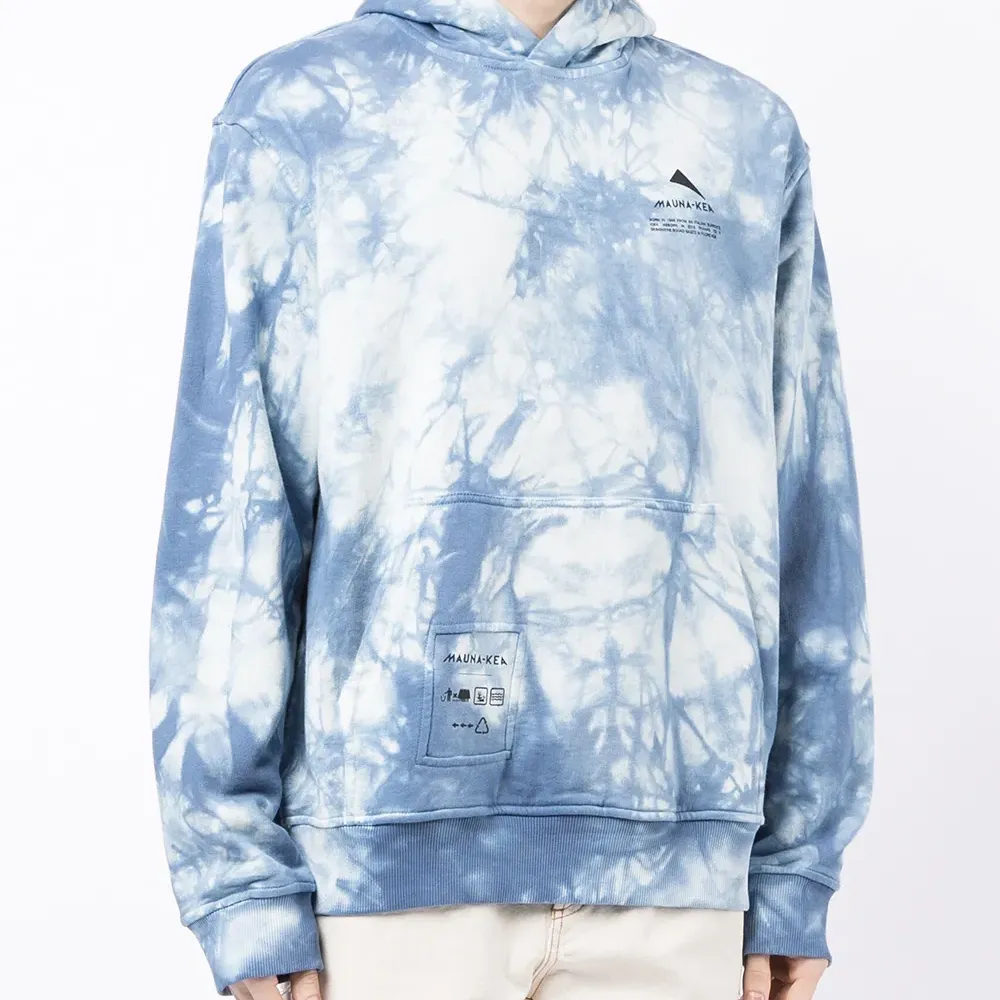 Худи с принтом тай-дай