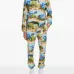 Трикотажные брюки с графическим принтом