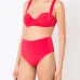 Бикини Vermelho с завышенной талией