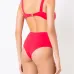 Бикини Vermelho с завышенной талией