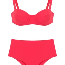 Бикини Vermelho с завышенной талией