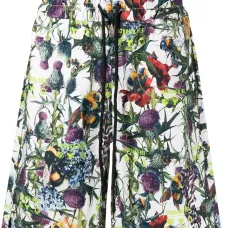 Спортивные шорты с цветочным принтом