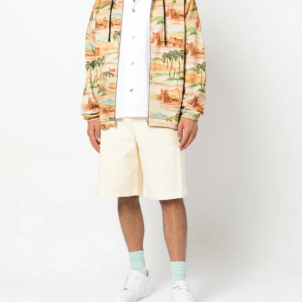 Худи на молнии с графичным принтом