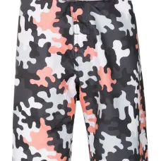 Шорты-бермуды с камуфляжным принтом