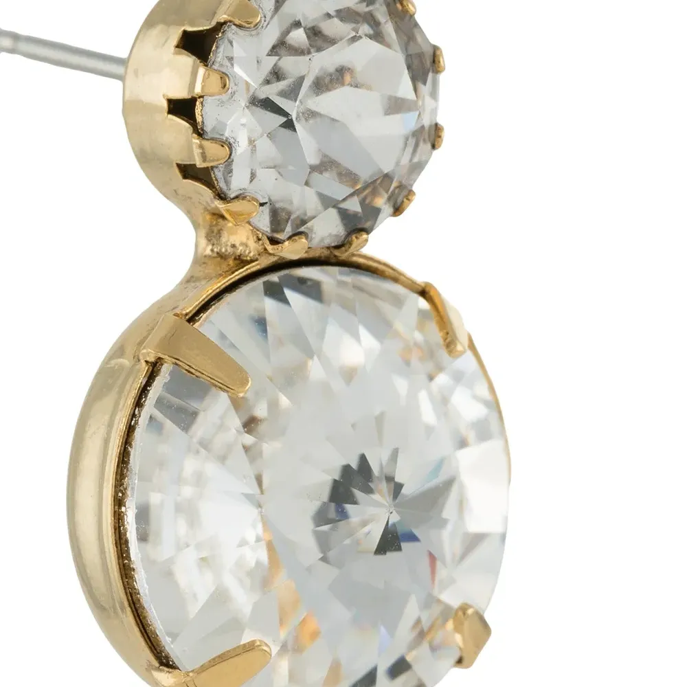 серьги Myrla с кристаллами