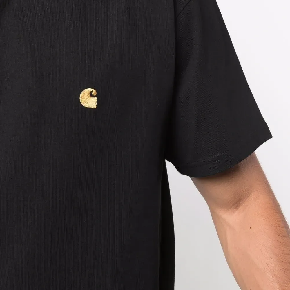 Футболка с вышитым логотипом