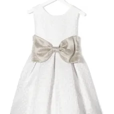 Жаккардовое платье А-силуэта