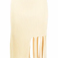 Юбка в рубчик