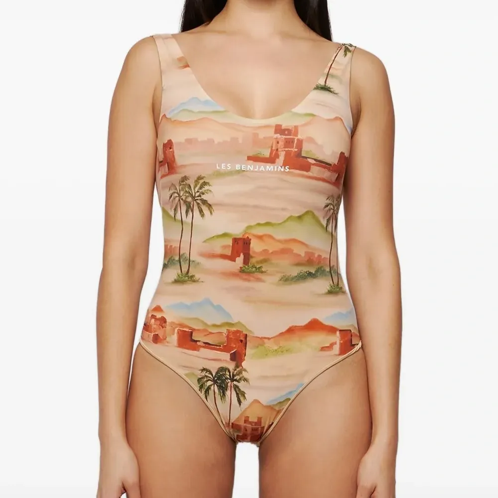 Купальник с принтом