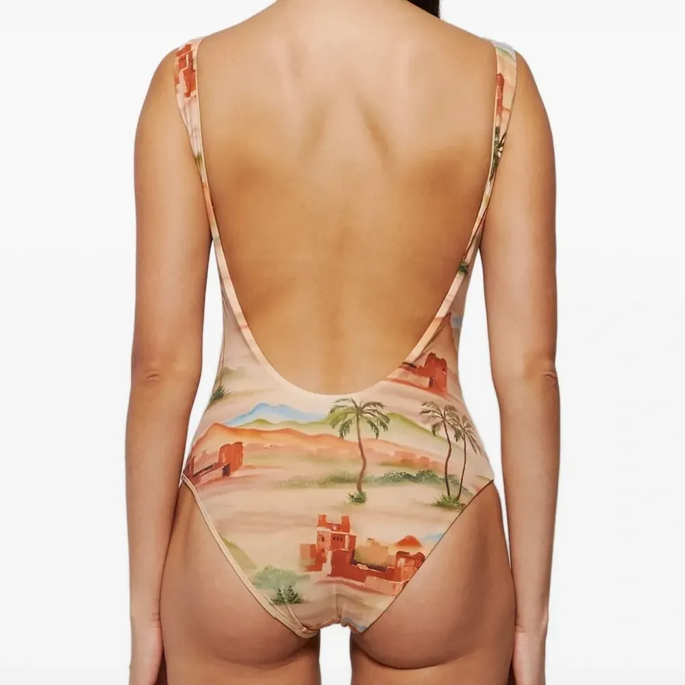 Купальник с принтом