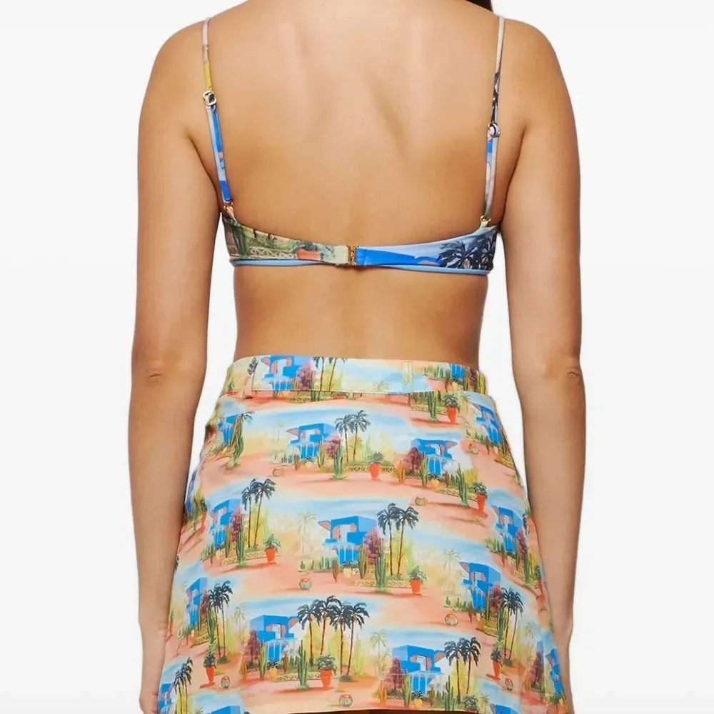 Топ бикини с принтом