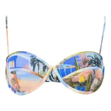 Топ бикини с принтом Топ бикини с принтом