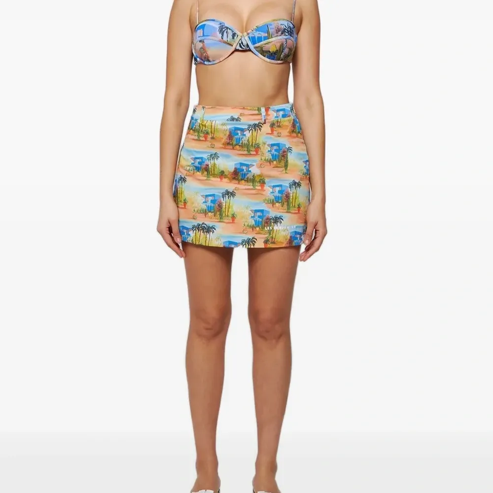 Топ бикини с принтом