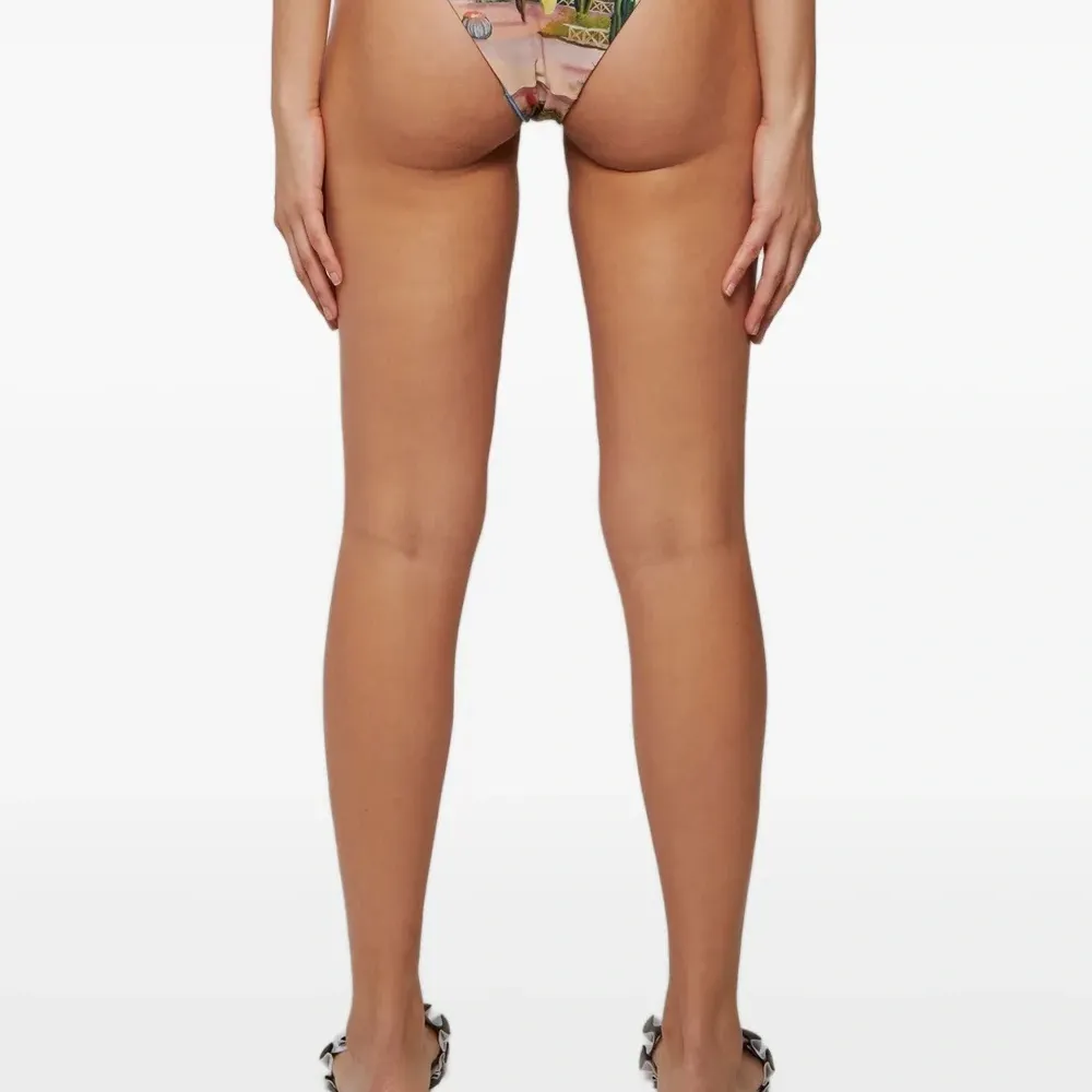 Плавки бикини с принтом