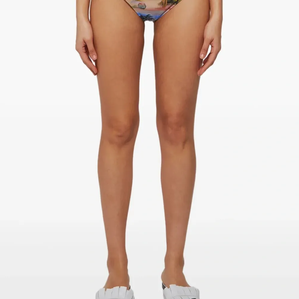 Плавки бикини с принтом