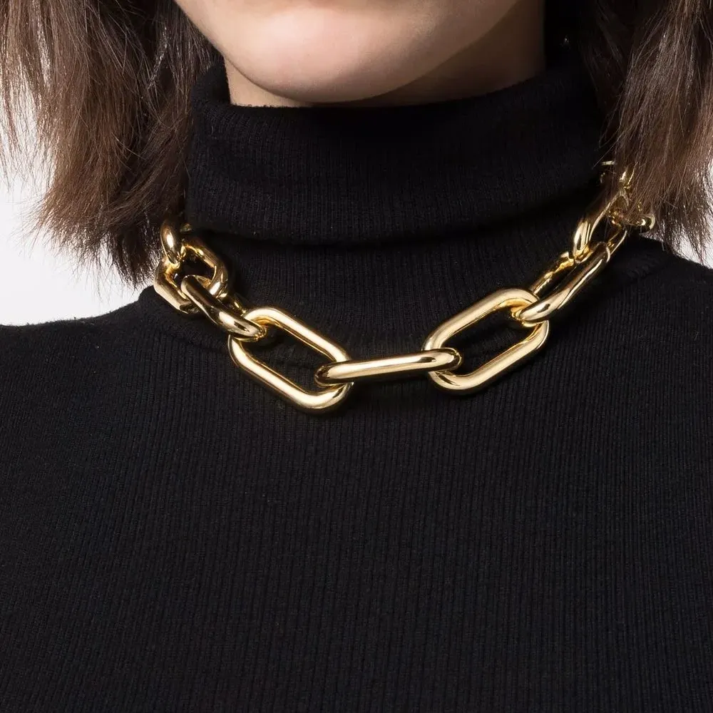 Массивная цепочка на шею