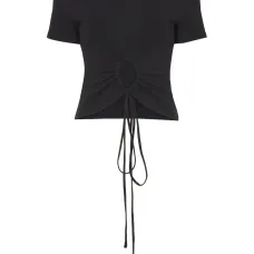 футболка с вырезом футболка с вырезом