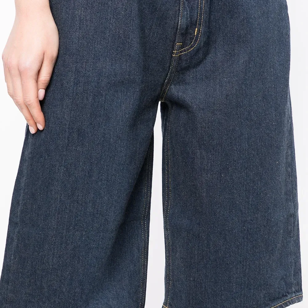 Джинсовые шорты-бермуды The Turquoise с завышенной талией