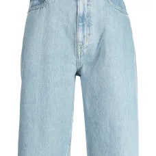 Джинсовые шорты-бермуды The Turquoise с завышенной талией