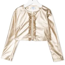 Куртка с оборками