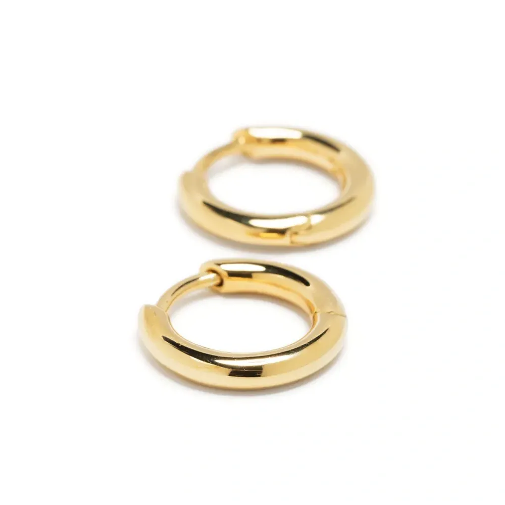 Маленькие серьги-кольца Classic