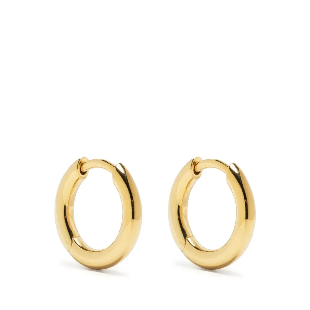 Маленькие серьги-кольца Classic