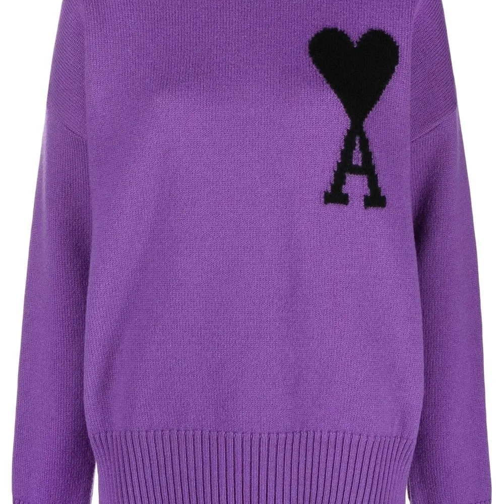 Шерстяной джемпер с логотипом