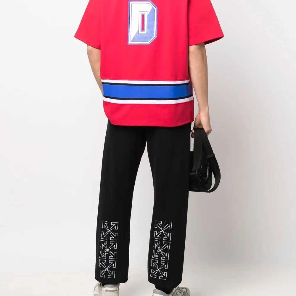 Футболка с контрастной полоской