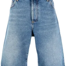 Джинсовые шорты с вышивкой Cross Джинсовые шорты с вышивкой Cross