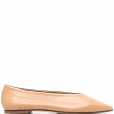 Балетки на плоской подошве