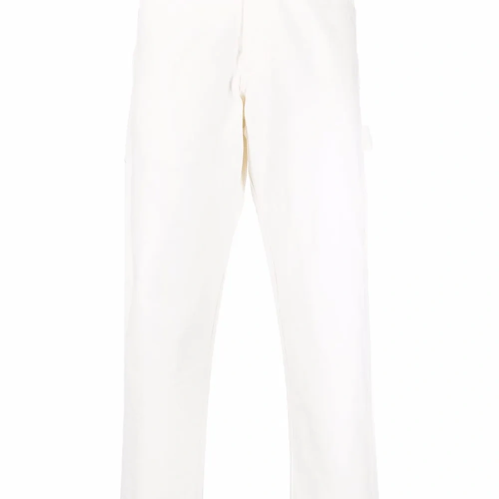 Брюки с нашивкой-логотипом