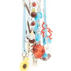 Цепочный браслет с бусинами