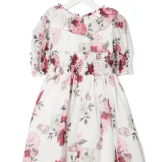 Платье с цветочным принтом