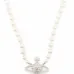 Жемчужное колье Imogene с подвеской Orb Жемчужное колье Imogene с подвеской Orb