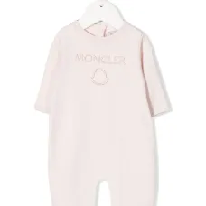 Ромпер с вышитым логотипом