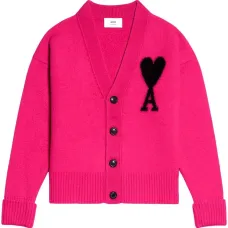 Шерстяной кардиган с логотипом