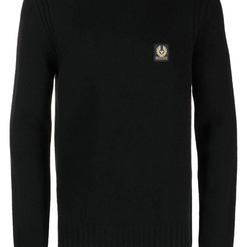 шерстяная толстовка с нашивкой-логотипом