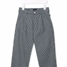 Прямые брюки чинос в полоску