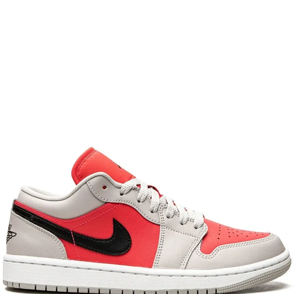 Кроссовки Air Jordan 1 Low Light Iron Ore / Siren Red