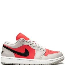 Кроссовки Air Jordan 1 Low Light Iron Ore / Siren Red