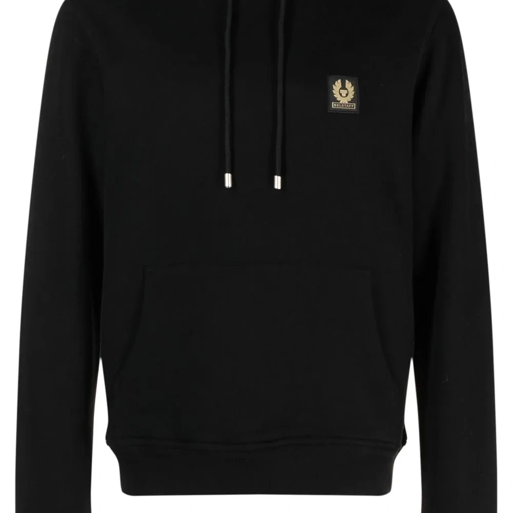 Капюшон с кулиской и нашивкой-логотипом